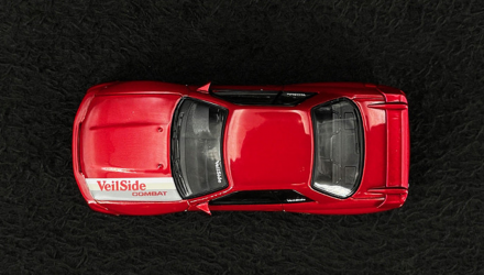 Машинка Premium MINI GT Nissan Skyline GT-R (R32) VeilSide Combat 1:64 MGT00987-CH Red - Retromagaz, image 5