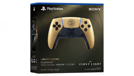 Геймпад Беспроводной Sony PlayStation 5 Dualsense 007 First Light Limited Edition Gold Новый - Retromagaz, image 5