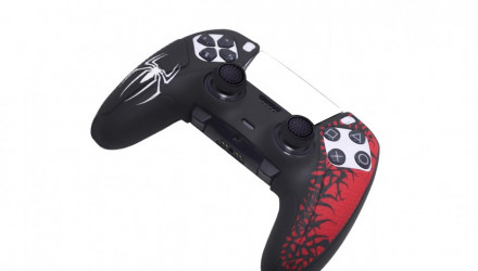Чохол Силіконовий RMC PlayStation 5 Spider-Man Black Red Новий - Retromagaz, image 4