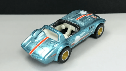 Машинка Базовая Hot Wheels Corvette Grand Sport Roadster Super Treasure Hunt STH Race Day 1:64 GTC99 Teal - Retromagaz, image 2