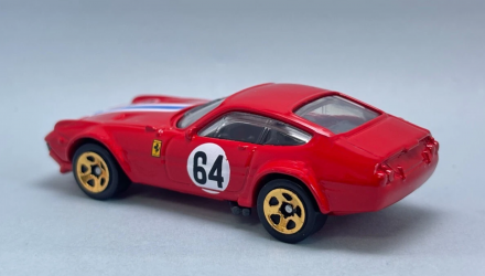 Машинка Базовая Hot Wheels Ferrari 365 GTB4 Competizione Race Day 1:64 HYW48 Red - Retromagaz, image 3