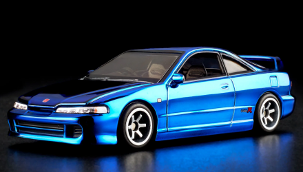 Машинка Premium Hot Wheels 1995 Honda Integra Type R Red Line Club RLC 1:64 JCP06 Blue - Retromagaz, image 1