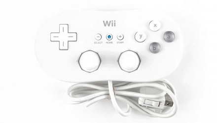 Геймпад Проводной Nintendo Wii RVL-005 Classic Controller White 1m Б/У - Retromagaz, image 1