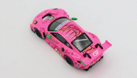 Машинка Premium MINI GT Porsche Porsche 911 GT3 R #80 AO Racing 2023 IMSA VIRginia Roxy 1:64 MGT00872-BL Pink - Retromagaz, image 4