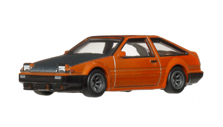 Машинка Premium Hot Wheels Toyota AE86 Sprinter Trueno Car Culture 1:64 JKF10 Orange - Retromagaz, image 1