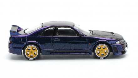 Машинка Premium POP Race NISSAN SKYLINE GT-R R33 NISMO 1:64 PR640256 Purple - Retromagaz, image 3