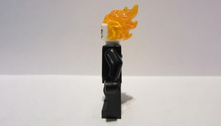 Фигурка Lego Marvel Ghost Rider Johnathon 'Johnny' Blaze White Head Chain Belt Super Heroes sh0267 Б/У - Retromagaz, image 3