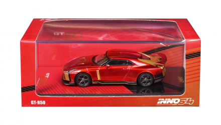 Машинка Premium INNO64 Nissan R50 GT-R By Italdesign 1:64 IN64-R50-RED Red - Retromagaz, image 3