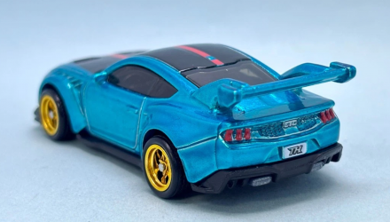 Машинка Базовая Hot Wheels Ford Mustang GTD Super Treasure Hunt STH Factory Fresh 1:64 JJM16 Blue - Retromagaz, image 2