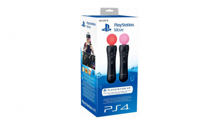 Контроллеры Беспроводной Sony PlayStation 4 Move Controller Twin Pack Black Новый - Retromagaz, image 5