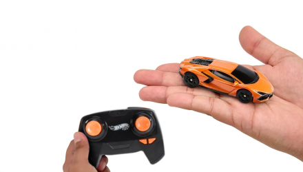 Машинка Радіокерована Hot Wheels Lamborghini Revuelto 1:64 HWW55 Orange - Retromagaz, image 4