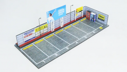 Діорама G-Fans Japanese Parking Lot 1:64 710028 Black - Retromagaz, image 2