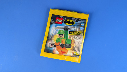 Конструктор Lego Фігурка The Riddler with Helipack Paper Bag Batman l0002273 Новий - Retromagaz, image 2