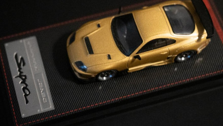 Машинка Premium Ignition Model Toyota Supra (JZA80) RZ 1:64 IG1866 Gold - Retromagaz, image 3