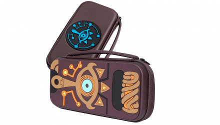 Чохол Твердий RMC Switch OLED Model The Legend of Zelda Sheikah Brown Новий - Retromagaz, image 1