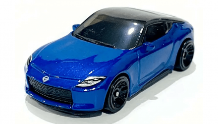 Машинка Базовая Hot Wheels Nissan Z J-Imports 1:64 HKJ11 Blue - Retromagaz, image 2