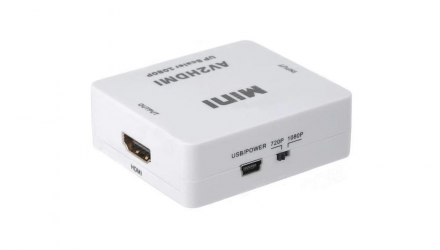 Адаптер RMC 3RCA - HDMI + Mini-USB White - Retromagaz, image 2