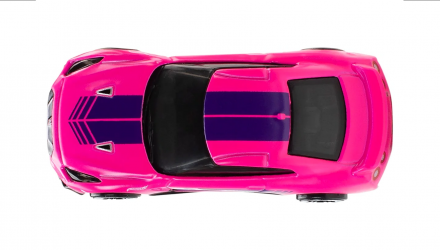 Тематическая Машинка Hot Wheels 2017 Nissan GT-R (R35) Neon Speeders 1:64 JKY01 Pink - Retromagaz, image 4