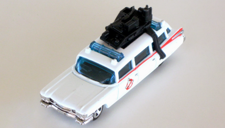 Машинка Базовая Hot Wheels Cadillac Ghostbusters Ecto-1 New Models 1:64 R0942 White - Retromagaz, image 2