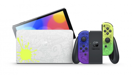 Консоль Nintendo Switch OLED Model HEG-001 Splatoon 3 Limited Edition 64GB Green Violet Б/У - Retromagaz, image 5