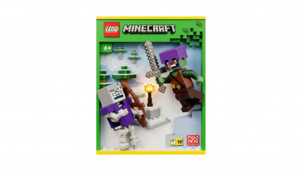 Конструктор Lego Фигурка Jungle Ranger and Stray Paper Bag Minecraft L0002246 min257 min256 Новый - Retromagaz, image 1