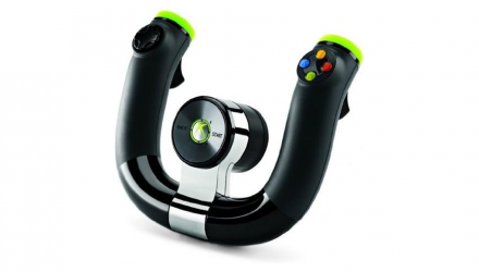 Кермо Microsoft Xbox 360 Wireless Speed Wheel Black Б/У - Retromagaz, image 1