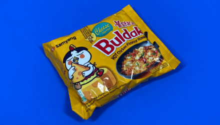 Набор Лапша 2шт Samyang Buldak с Курицей и Сыром Hot Cheese Острая 140g - Retromagaz, image 1