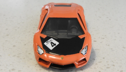 Тематическая Машинка Hot Wheels Lamborghini Aventador LP 700-4 Gran Turismo 1:64 DJL20 Orange - Retromagaz, image 4