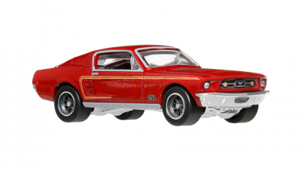 Машинка Premium Hot Wheels '67 Custom Mustang Boulevard 1:64 JHW40 Red - Retromagaz, image 3