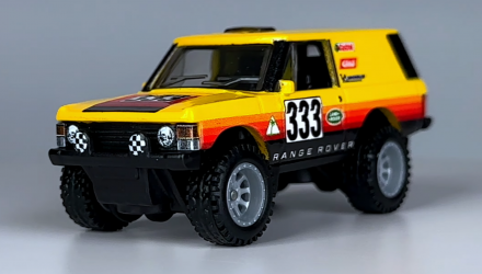 Машинка Premium Hot Wheels Range Rover Classic Off-Road 1:64 HKC71 Yellow - Retromagaz, image 2