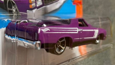 Машинка Базова Hot Wheels '71 El Camino Hot Trucks 1:64 HTC34 Purple - Retromagaz, image 3