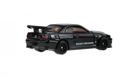 Машинка Базовая Hot Wheels Skyline GT-R (BNR34) Nissan 1:64 JJL88 Black - Retromagaz, image 2