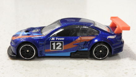 Тематична Машинка Hot Wheels BMW M3 GT2 BMW 1:64 DJM84 Blue - Retromagaz, image 4