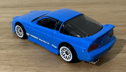 Машинка Базова Hot Wheels '96 Nissan 180SX Type X The `90S 1:64 HTB08 Blue - Retromagaz, image 2