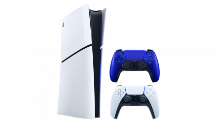 Набір Консоль Sony PlayStation 5 Slim Digital Edition 1TB White Новий + Геймпад Бездротовий DualSense Cobalt Blue - Retromagaz, image 1