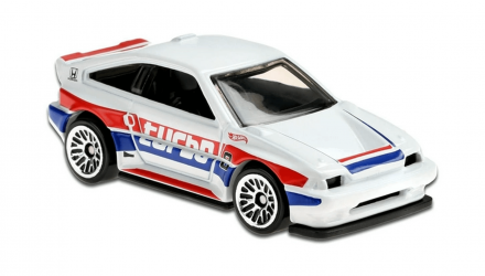 Машинка Базова Hot Wheels 1985 Honda CR-X Speed Graphics 1:64 GRY46 White - Retromagaz, image 3