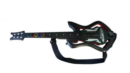 Гитара Беспроводной Activision Xbox 360 96150805 Guitar Hero Warriors of Rock Black Б/У - Retromagaz, image 2