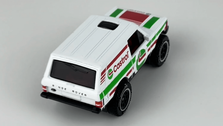 Тематична Машинка Hot Wheels Range Rover Classic Castrol Speed Graphics 1:64 HRT08 White - Retromagaz, image 2