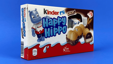 Набір Батончик Kinder Happy Hippo Cocoa 5 Pieces 103g 10шт - Retromagaz, image 2