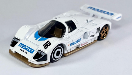 Машинка Базовая Hot Wheels Mazda 787B Peak Pursuit 1:64 JBB39 White - Retromagaz, image 1