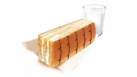 Бисквит Kinder Brioss Latte (10 Бисквитов) 280g - Retromagaz, image 4