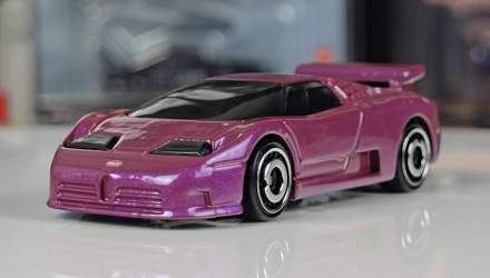 Машинка Базова Hot Wheels '94 Bugatti EB110 SS Race Day 1:64 JBB36 Purple - Retromagaz, image 1