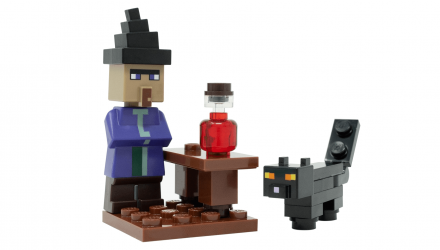 Конструктор Lego Фігурка Witch With Black Cat Paper Bag Minecraft 662408 min150 Новый - Retromagaz, image 1