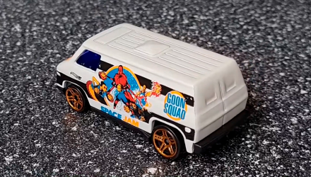 Машинка Базова Hot Wheels 70s Van Space Jam: A New Legacy Space 1:64 GRY76 White - Retromagaz, image 5