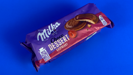 Печенье Milka Choco Dessert Raspberry 147g - Retromagaz, image 1