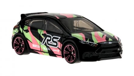 Тематична Машинка Hot Wheels Ford Focus RS Neon Speeders 1:64 HLH72/HLH73 Black - Retromagaz, image 5