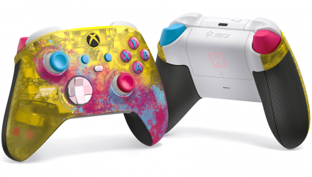 Геймпад Беспроводной Microsoft Xbox Series Forza Horizon 5 Limited Edition (QAU-00054) Purple Yellow Forza Horizon 5 Новый Поврежденная Коробка - Retromagaz, image 2