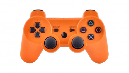 Геймпад Беспроводной RMC PlayStation 3 Orange Б/У - Retromagaz, image 1