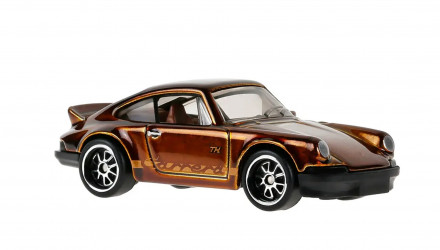 Машинка Базова Hot Wheels Porsche 911 Carrera RS 2.7 Super Treasure Hunt STH Then and Now 1:64 JJM24 Brown - Retromagaz, image 4