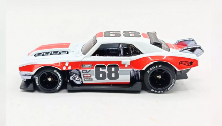 Машинка Базова Hot Wheels Custom '68 Camaro Modified 1:64 HTD30 White - Retromagaz, image 2